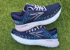 Brooks Glycerin GTS 20 Womens UK 7  Medium Peacoat /Lilac Running Shoes Trainers