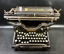 Antique Underwood No 3 Manual