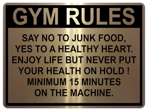 2227 gym rules - rules, funny