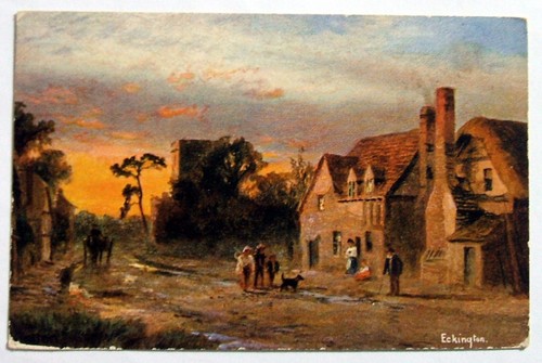 Postcard eckington - postcard,