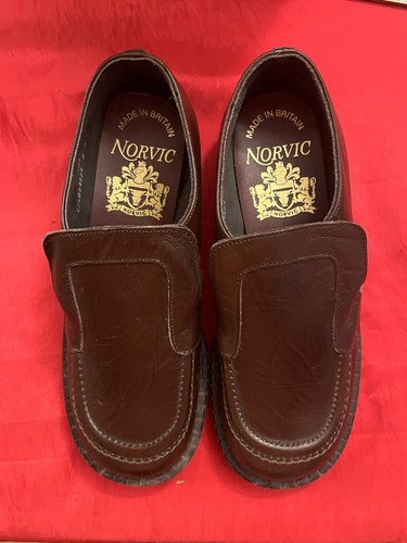 Vintage norvic brown leather - vintage,