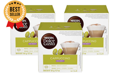 Skinny cappuccino coffee pods - skinny,