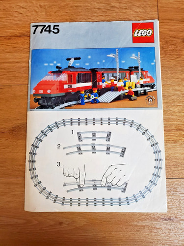 Rare lego 12v train 7745 - lego,