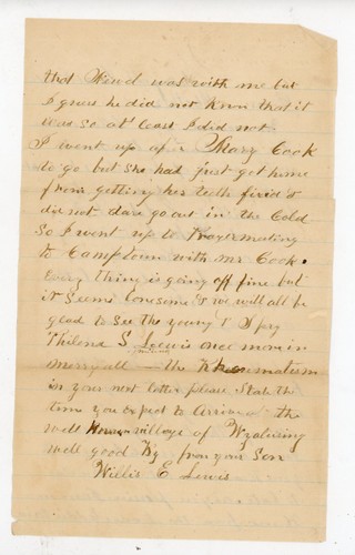 1870 antique letter - letter, merryall