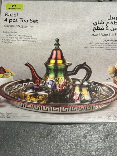 Arabic chai teapot set - arabic,