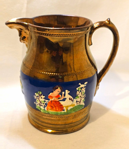 Antique staffordshire copper - antique,