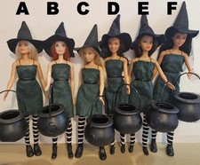 Beautiful Little Witch Doll for your Altar or Halloween Party