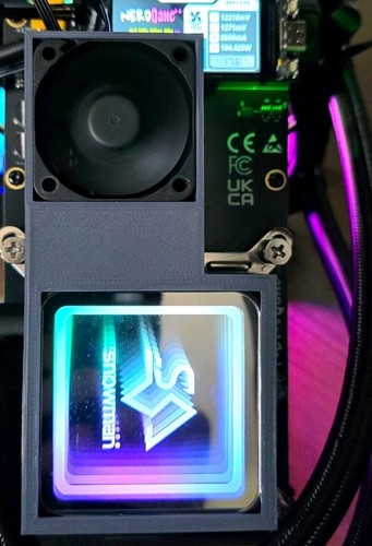 Fan mount nerdqaxe hydro - nerdqaxe++,