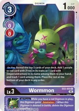 EX3-055 Wormmon Rare Mint