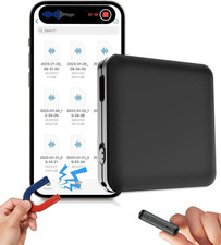128G Magnetic Voice Recorder - 160 Hrs Battery Life, 1600 Hrs Storage
