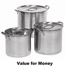 MEDIUM 3PC SET DEEP STAINLESS