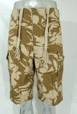 British Army Camo cargo Shorts Desert DPM  31W 12L men's (NEW)