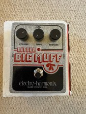 EHX Electro Harmonix Little Big Muff Pi Distortion Fuzz Sustainer Guitar Pedal