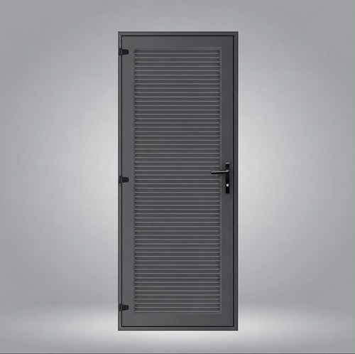 Upvc single door - door, grey