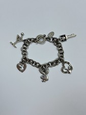 Playboy Bunny Silver Tone