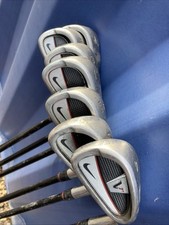 Nike Golf VIctory Red Cavity Back Iron Set  4 - PW Stiff Flex Graphite R/H Golf