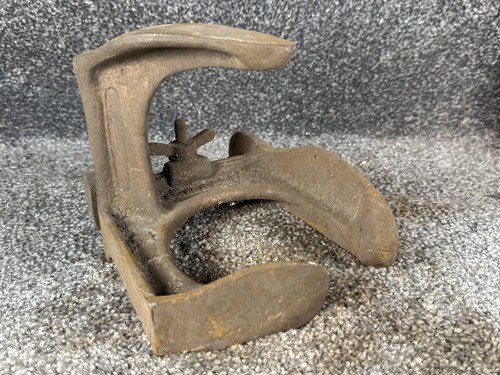Vintage cast iron shoe last - shoe,