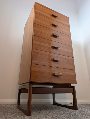 1960s plan quadrille teak - g,