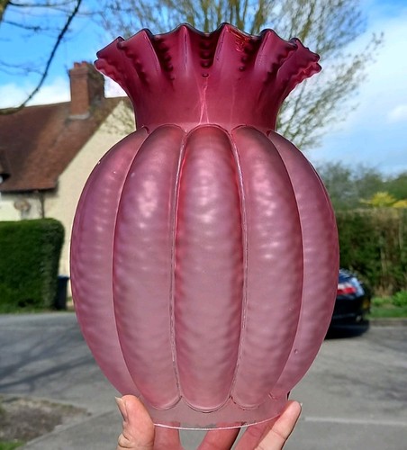 Tall victorian ruby cranberry - victorian, ruby/cranberry