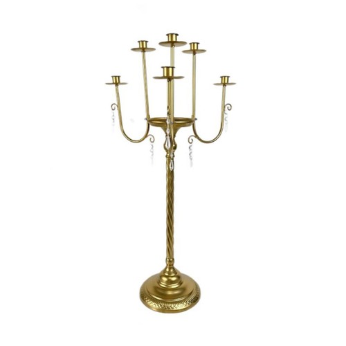 Candelabra with pendants - candelabra,
