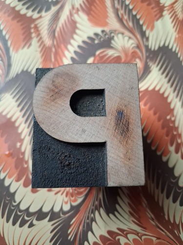 Vintage wooden letterpress - wooden,