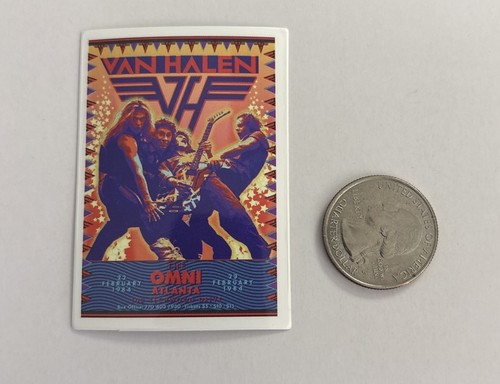 Van halen rock band - van, sticker