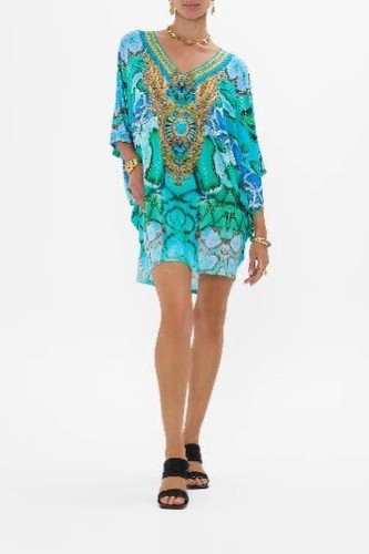 Sea green aqua - green, kaftan