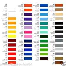 Coloured Self Adhesive Vinyl -
