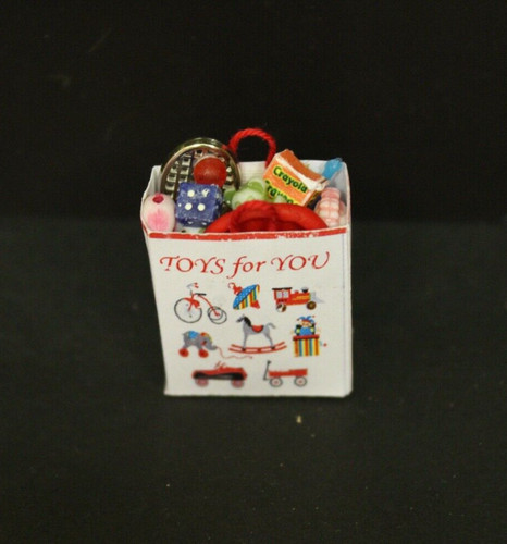 Dolls house toy bag - house,