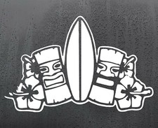 Hawaii Surf Vinyl Car Sticker