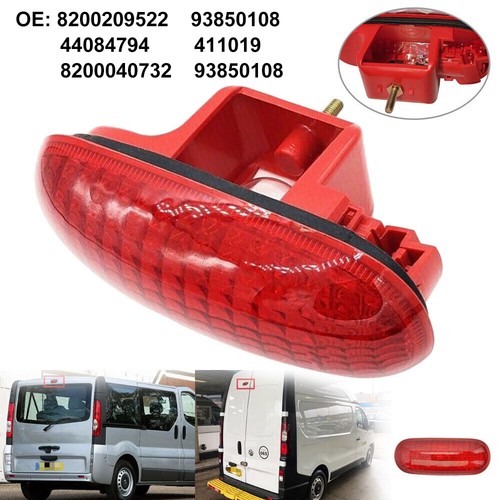 Rear door brake stop - door, light