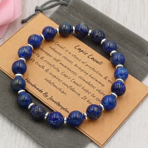 Lapis lazuli bracelet - lapis,