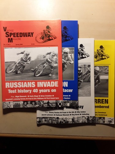 Vintage speedway magazine - vintage,