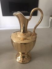 Crown Devon Gold Pitcher/Jug