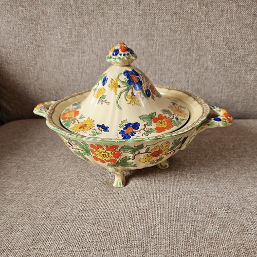Masons ironstone lidded - ironstone, tureen