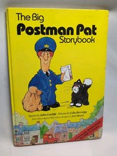 The Big Postman Pat Storybook HB John Cunliffe 1984 BBC John Cuncliffe Vintage 