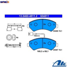BRAKE PAD SET DISC BRAKE