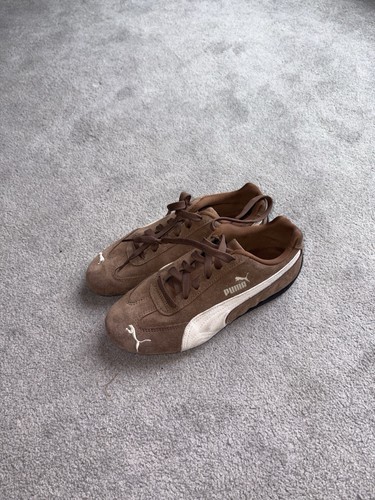 Brown puma speedcat trainers - speedcat,