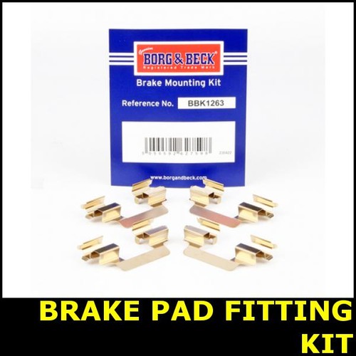 Brake pad fitting - pad, front
