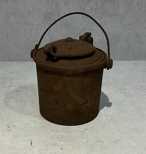 Antique cast iron - iron, pot