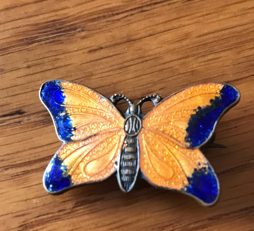 Vintage orange blue - vintage,
