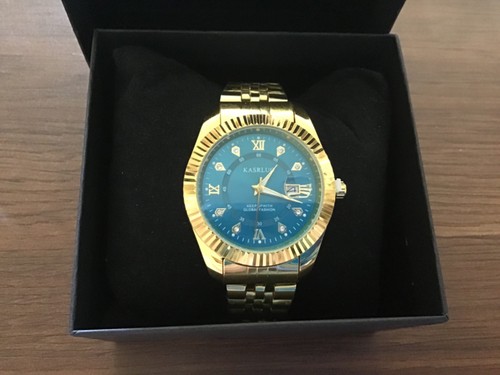 Mens luxury gold plated - mens,
