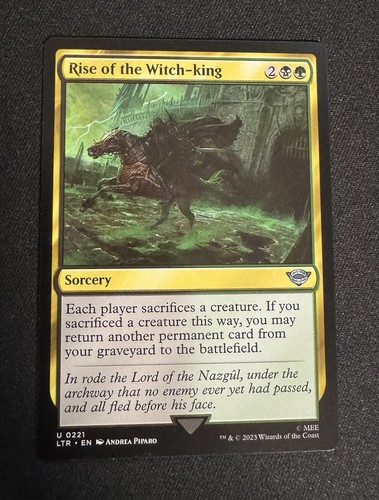 Rise the witch - of, mtg