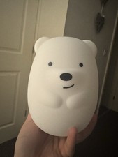 Glow Kids Bear Night Light - Multicoloured - New - FreeTrackedDelivery