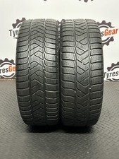 2x 205 45 R17 88V XL PIRELLI SOTTOZERO3 M+S 3-4mm TESTED FREE FITTING 