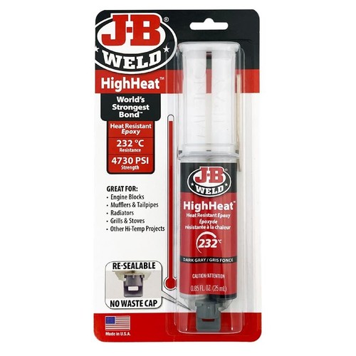 Weld highheat epoxy resin - jb,