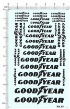 water slide decals 1/18 1/12