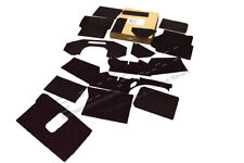 Defender Front Carpet Set Black 300TDI - TD5 With R380 Gearbox DA4911