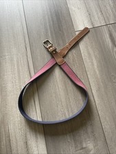 GANT Stripe Webbing Belt Made In USA Size 34