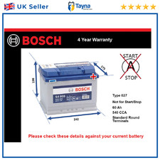 Car Battery S4005 Bosch 027